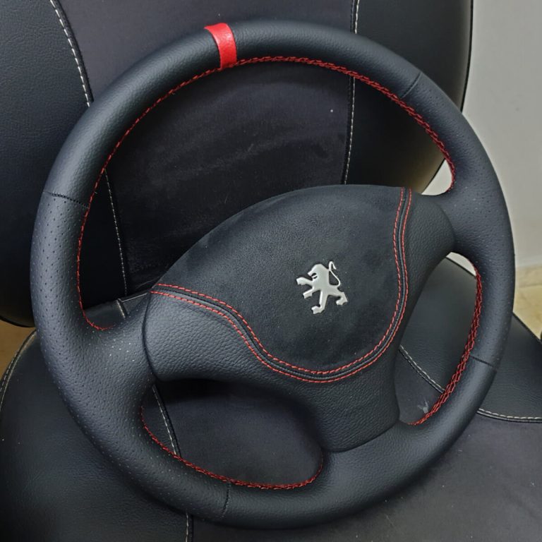 הגה פג'ו פס מירכוז ותפר אדום